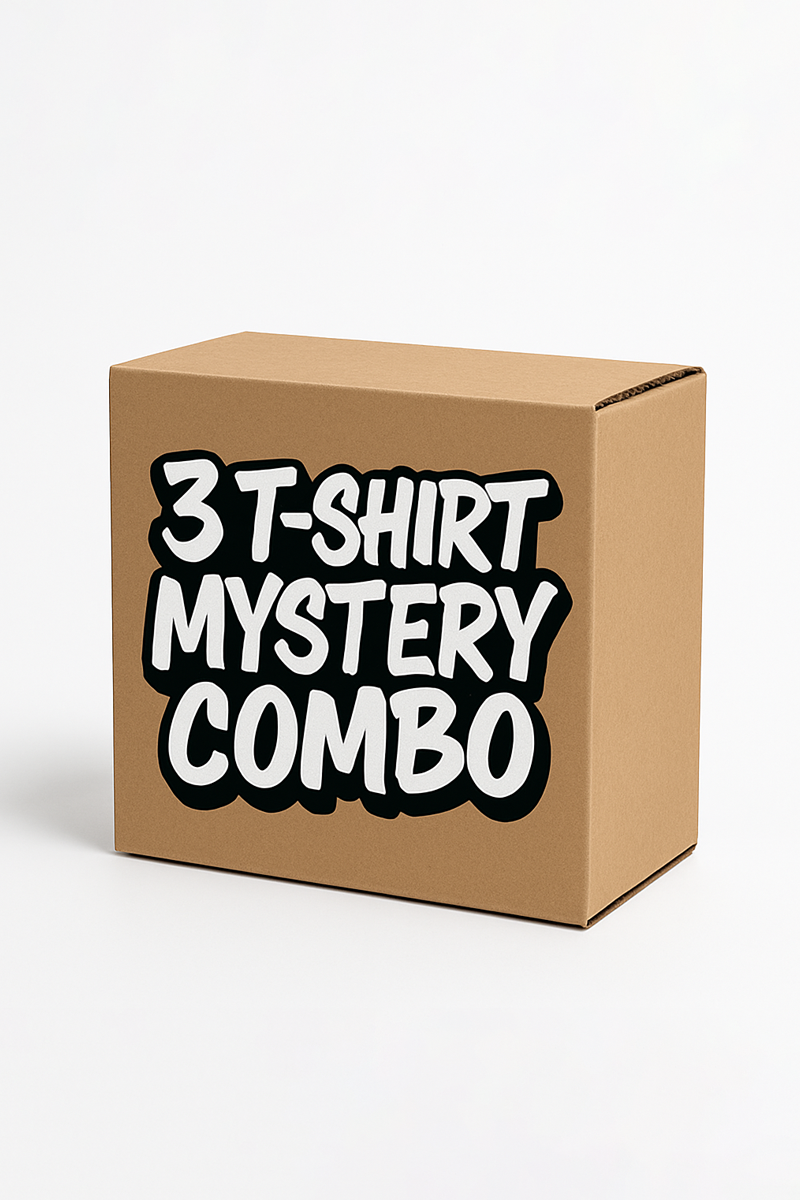 3 T-Shirt Mystery Combo